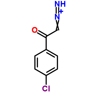 Ethanone,1-(4-chlorophenyl)-2-diazo- Structure,3282-33-5Structure