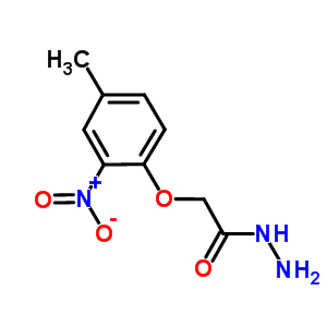 2-(4-Methyl-2-nitrophenoxy)acetohydrazide Structure,329222-71-1Structure