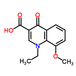 1-Ethyl-8-methoxy-4-oxo-1,4-dihydro-3-quinolinecarboxylic acid Structure,32932-14-2Structure