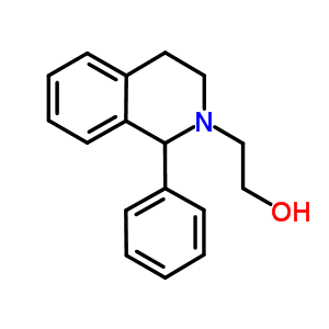 2-(1-苯基-3,4-二氢-1H-异喹啉-2-基)-乙醇结构式_32973-53-8结构式