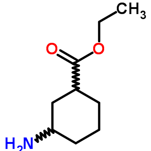 Cis-3-aminocyclohexanecarboxylic acid ethyl ester hydrochloride Structure,33073-64-2Structure