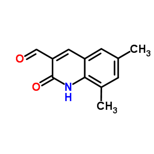 6,8-Dimethyl-2-oxo-1,2-dihydro-3-quinolinecarbaldehyde Structure,332883-19-9Structure