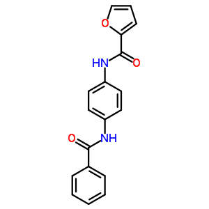 2-Furancarboxamide,n-[4-(benzoylamino)phenyl ]- Structure,333397-84-5Structure