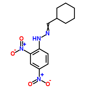 N-(cyclohexylmethylideneamino)-2,4-dinitro-aniline Structure,3335-68-0Structure