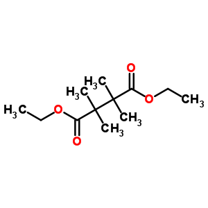 Butanedioic acid,2,2,3,3-tetramethyl-, 1,4-diethyl ester Structure,33367-54-3Structure