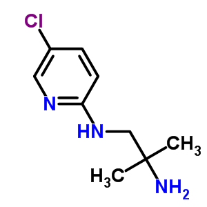 N-(2-amino-2-methylpropyl)-5-chloropyridin-2-amine Structure,335021-91-5Structure