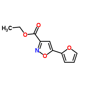 Ethyl 5-(2-furyl)isoxazole-3-carboxylate Structure,33545-40-3Structure