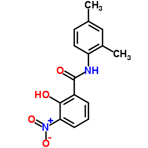 Benzamide, n-(2,4-dimethylphenyl)-2-hydroxy-3-nitro- Structure,33581-08-7Structure