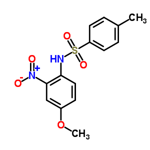 N-(4-methoxy-2-nitro-phenyl)-4-methyl-benzenesulfonamide Structure,3360-81-4Structure