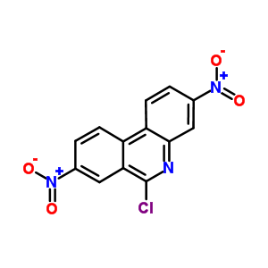 6-Chloro-3,8-dinitro-phenanthridine Structure,33692-81-8Structure