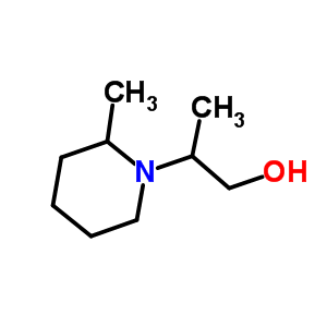 2-(2-甲基哌啶-1-基)-1-丙醇结构式_33742-65-3结构式