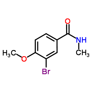 3-Bromo-4-methoxy-n-methylbenzamide Structure,337536-21-7Structure