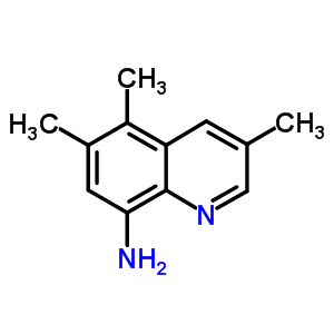 3,5,6-Trimethylquinolin-8-amine Structure,3376-14-5Structure