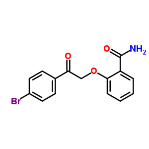 2-(2-(4-Bromophenyl)-2-oxoethoxy)benzamide Structure,337925-74-3Structure