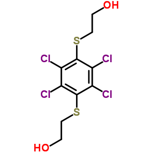 Ethanol,2,2-[(2,3,5,6-tetrachloro-1,4-phenylene)bis(thio)]bis- Structure,3388-66-7Structure