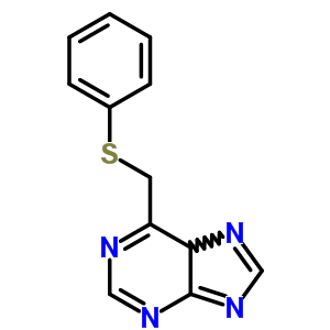 9H-purine,6-[(phenylthio)methyl]- Structure,3389-37-5Structure