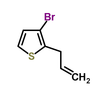 3-(3-Bromo-2-thienyl)-1-propene Structure,33892-67-0Structure