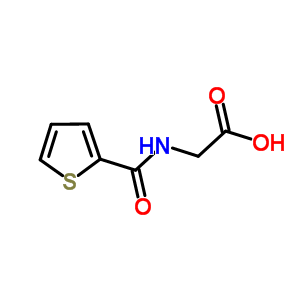 (噻吩-2-羰基)-氨基]-乙酸结构式_33955-17-8结构式