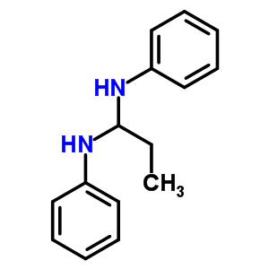 N,n-diphenylpropane-1,1-diamine Structure,33963-10-9Structure