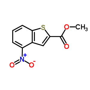 Methyl4-nitrobenzo[b]thiophene-2-carboxylate Structure,34084-87-2Structure