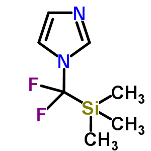 1-(Trimethylsilyl-difluoromethyl)imidazole Structure,341529-07-5Structure