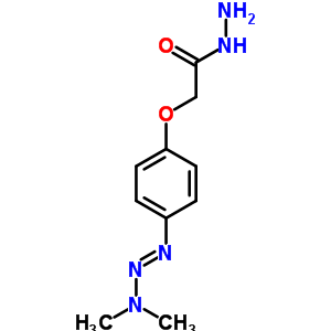 2-(4-Dimethylaminodiazenylphenoxy)acetohydrazide Structure,34153-39-4Structure