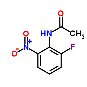 N-(2-fluoro-6-nitro-phenyl)-acetamide Structure,342-52-9Structure