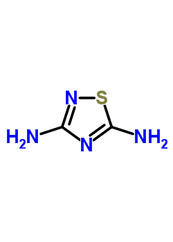 1,2,4-Thiadiazole-3,5-diamine Structure,34283-30-2Structure