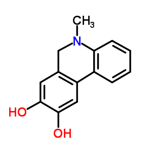 5-Methyl-5,6-dihydro-8,9-phenanthridinediol Structure,344307-10-4Structure