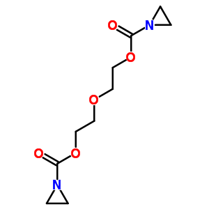 2-[2-(Aziridine-1-carbonyloxy)ethoxy]ethyl aziridine-1-carboxylate Structure,3452-65-1Structure