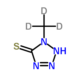 甲硫四氮唑-D3结构式_345909-96-8结构式