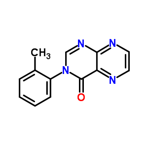 3-(O-tolyl)-4(3h)-pteridinone Structure,34594-41-7Structure