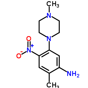 1-{5-Amino-2-nitro-4-methylphenyl }-4-methylpiperazine Structure,347355-95-7Structure