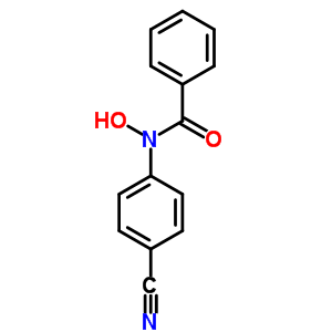 Benzamide,n-(4-cyanophenyl)-n-hydroxy- Structure,34749-71-8Structure