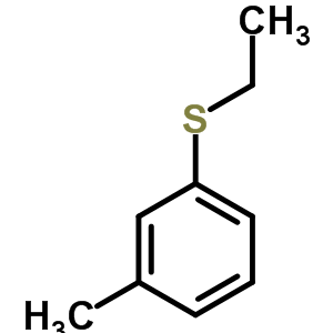 1-(Ethylthio)-3-methylbenzene Structure,34786-24-8Structure