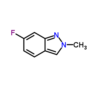 2H-Indazole, 6-fluoro-2-methyl- Structure,348-39-0Structure