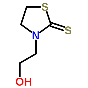 3-(2-Hydroxyethyl)thiazolidine-2-thione Structure,3484-91-1Structure