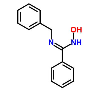 N-benzyl-n-hydroxy-benzenecarboximidamide Structure,3488-55-9Structure