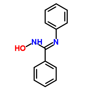 N-hydroxy-n-phenyl-benzenecarboximidamide Structure,3488-57-1Structure