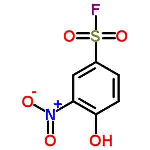 4-Hydroxy-3-nitro-benzenesulfonyl fluoride Structure,349-05-3Structure