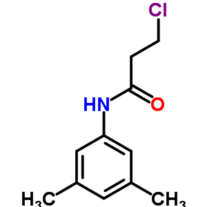 3-Chloro-n-(3,5-dimethylphenyl)propanamide Structure,349097-67-2Structure