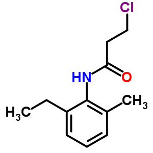 3-Chloro-n-(2-ethyl-6-methylphenyl)propanamide Structure,349097-68-3Structure