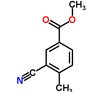 3-Cyano-4-methyl-methylbenzoate Structure,35066-32-1Structure