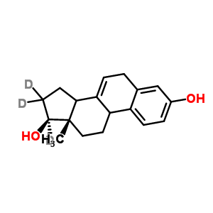 17B-dihydroequilin-16,16,17-d3 Structure,350820-03-0Structure