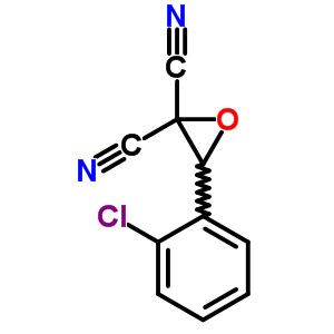 3-(2-Chlorophenyl)oxirane-2,2-dicarbonitrile Structure,3513-08-4Structure