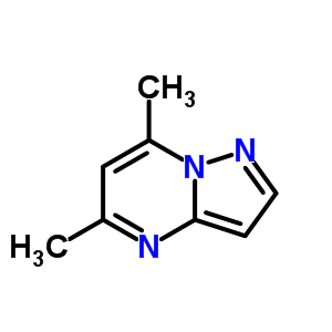 5,7-Dimethylpyrazolo[1,5-a]pyrimidine Structure,35149-38-3Structure