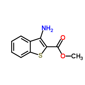 Methyl 3-aminobenzo[b]thiophene-2-carboxylate Structure,35212-85-2Structure