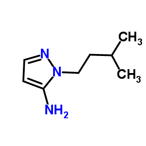 1-(3-Methylbutyl)-1h-pyrazol-5-amine Structure,3524-21-8Structure