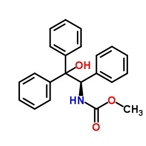 (R)-(+)-n-carbomethoxy-2-amino-1,1,2-triphenylethanol Structure,352535-67-2Structure