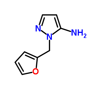 1-(2-Furylmethyl)-1h-pyrazol-5-amine Structure,3528-56-1Structure